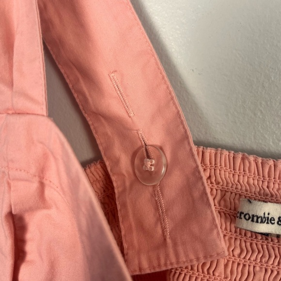 Abercrombie & Fitch Cropped Wide Strap Tank Top Pink size Small - Picture 5 of 6